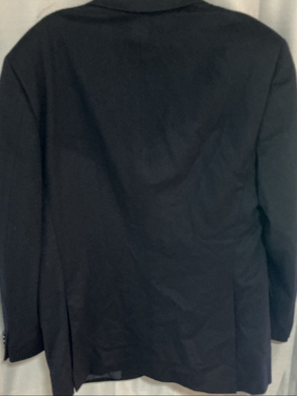 Canali Cashmere Lana Wool Black Two-Button Men's Sport Coat EU 54R US 44R - Picture 8 of 9
